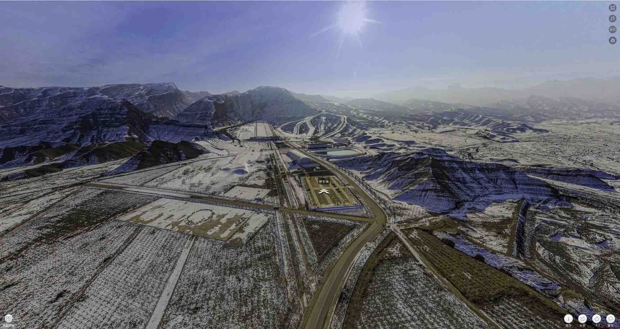 龙岗720全景技术：开启全方位视觉新纪元——在手绘地图中的应用探索